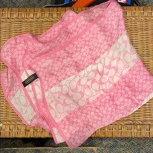 Coach scarf